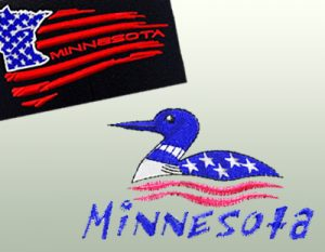Embroidery Designs in Minnesota Logo