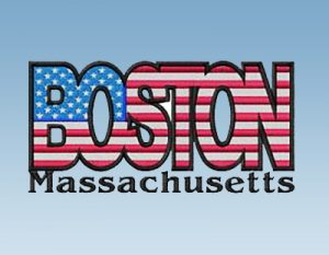 Embroidery Designs in Massachusetts Logo