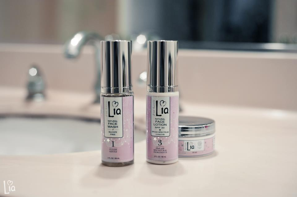 lia face wash'