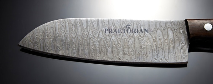 Raindrop damascus steel pattern'