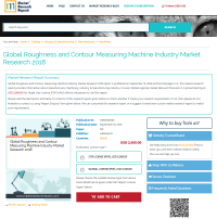 Global Roughness and Contour Measuring Machine Industry 2018