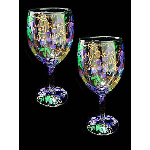 Wineable Gifts Creates Painted Wine Glasses for Your Special'