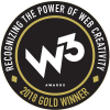 2018 Gold W3 Award for Best Political Website'