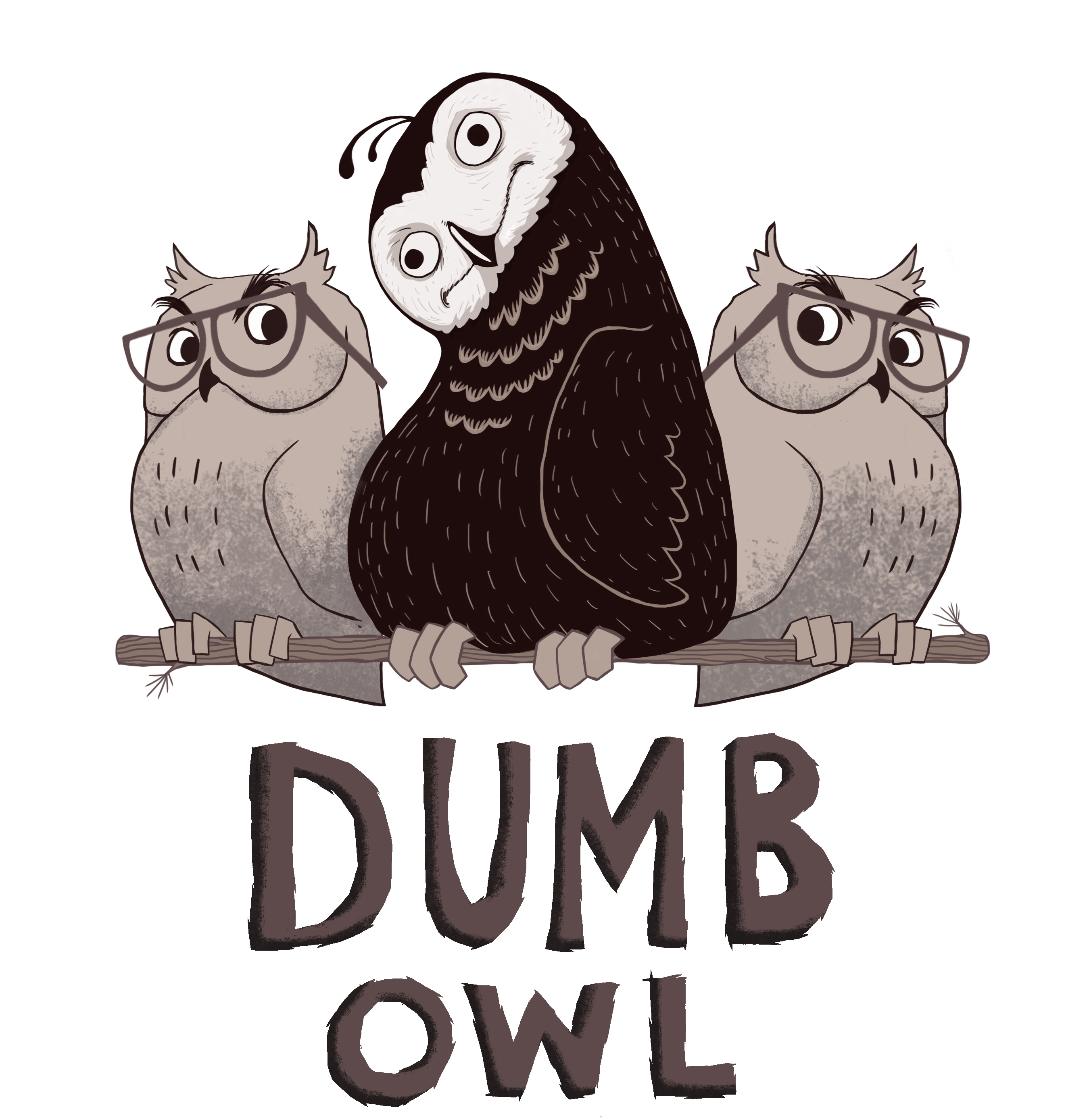 Dumb Owl Productions Logo