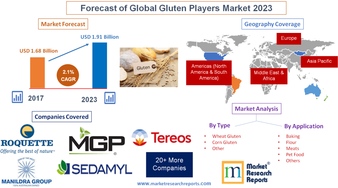 Forecast of Global Gluten Players Market 2023'