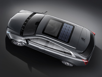 solar powered car'