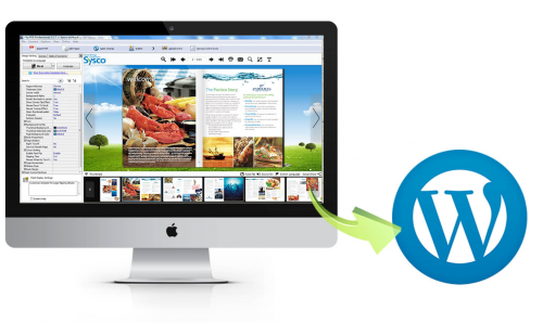 PDF brochure WordPress plugin'