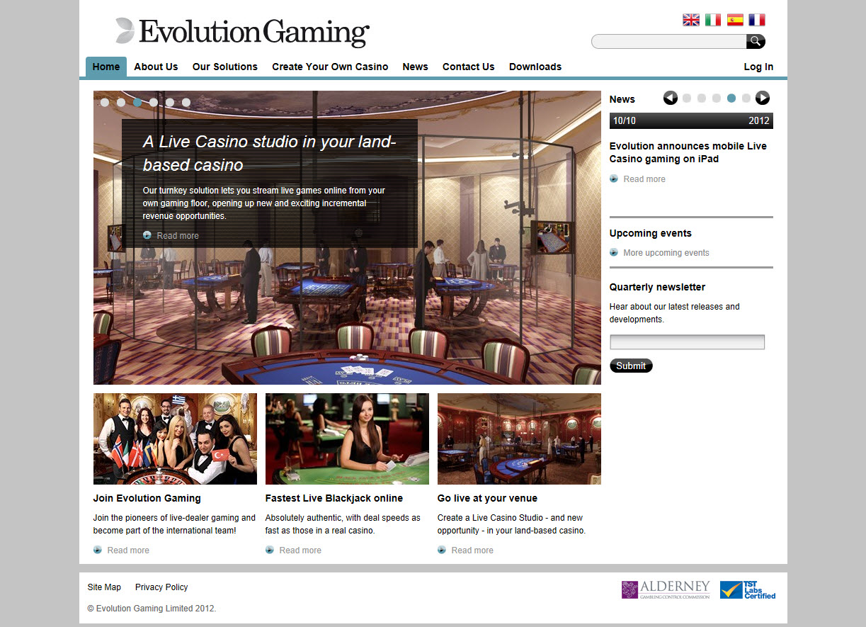 Evolution Gaming'