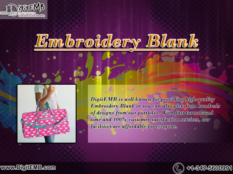 Company Logo For Embroidery Blank'