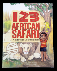 123-african-safari-yoga-book cover
