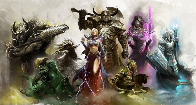guild wars 2 all classes'