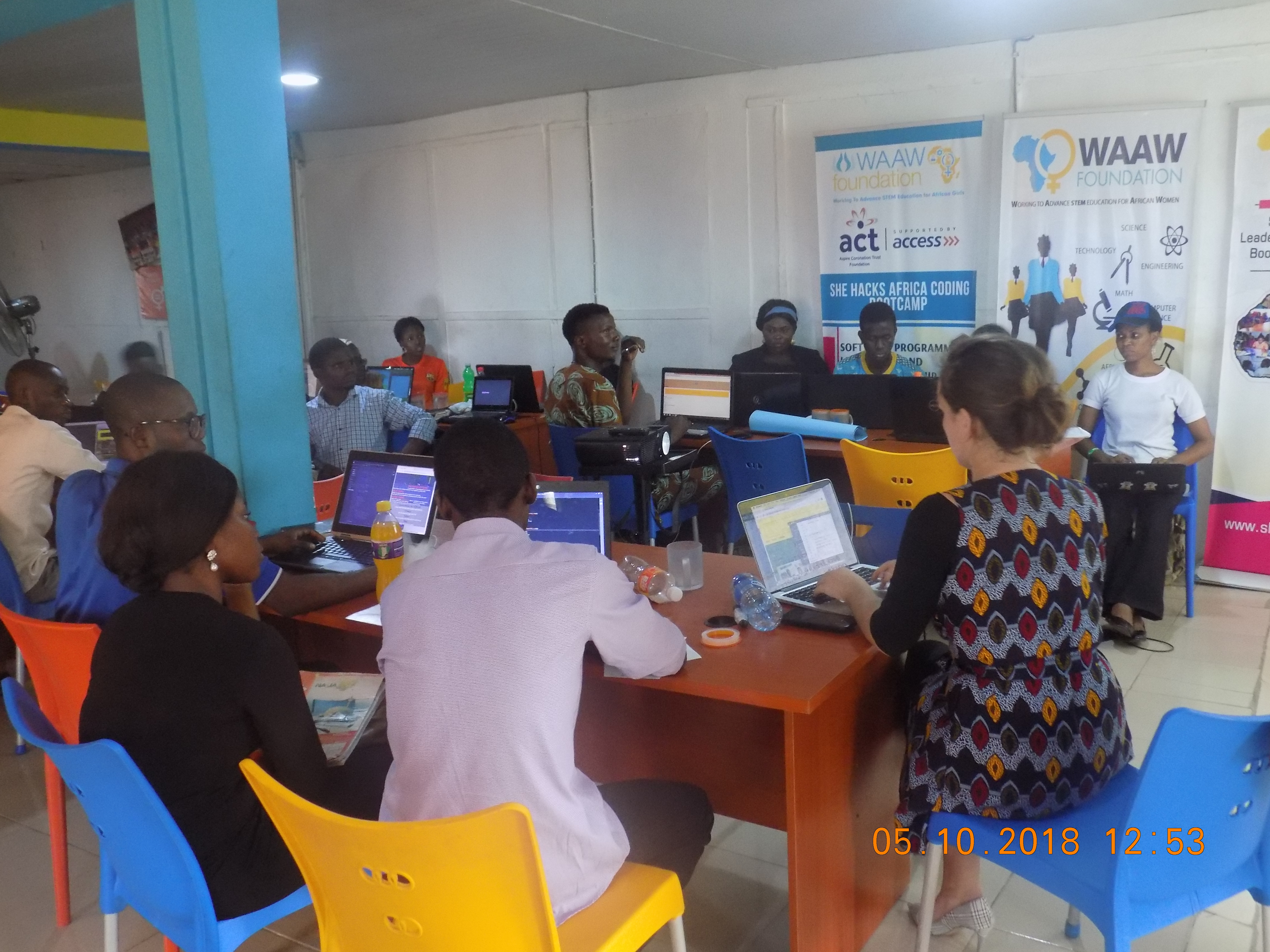 She hacks Africa bootcamp'