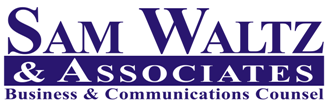Logo for Sam Waltz &amp; Associates LLC Business &amp; Commu'
