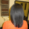 Protective Style Removable Weave Back View'