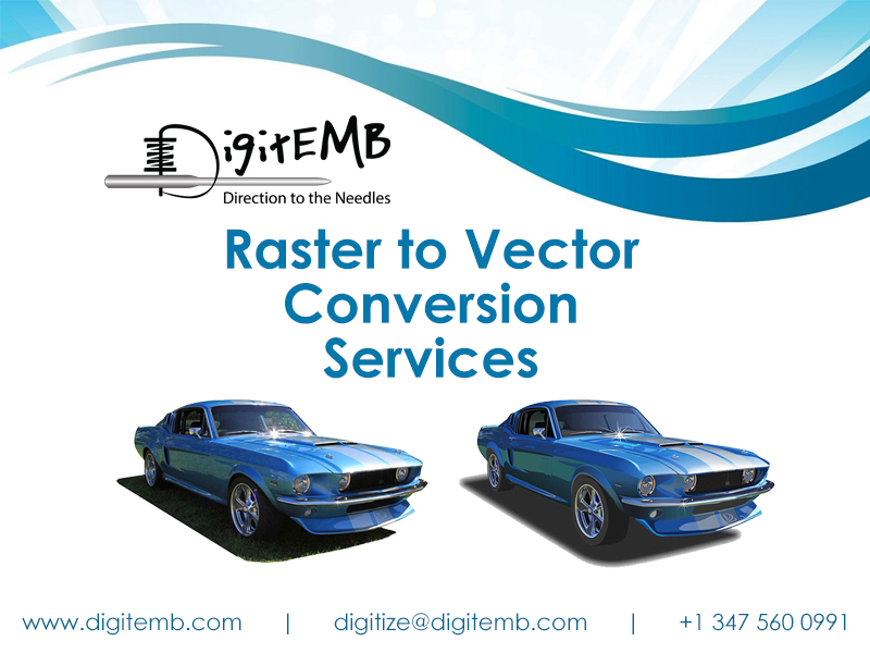 Raster to Vector Conversion Services'