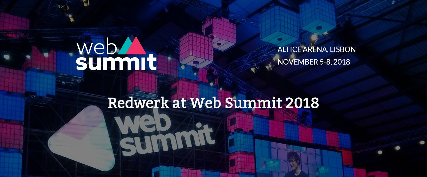 Redwerk at Web Summit 2018'