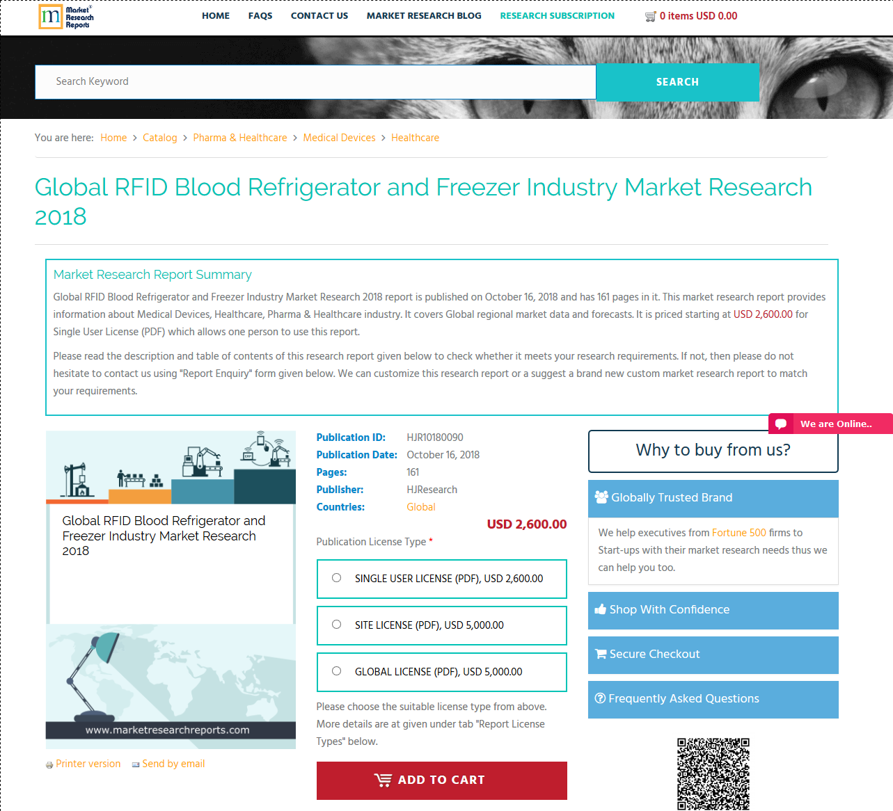Global RFID Blood Refrigerator and Freezer Industry'