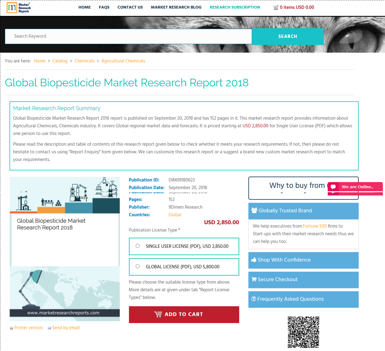 Global Biopesticide Market Research Report 2018'