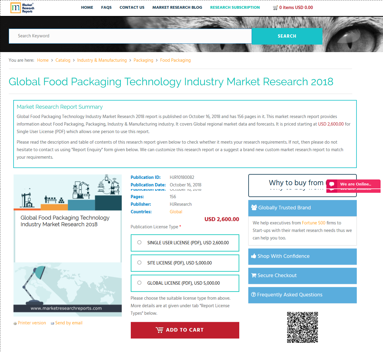 Global Food Packaging Technology Industry Market Research'