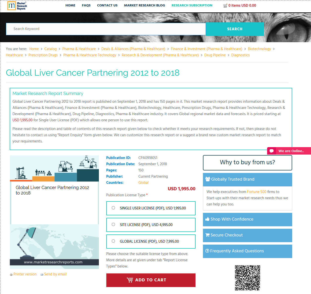 Global Liver Cancer Partnering 2012 to 2018'