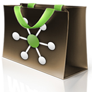 Logo for The HubMall Network'