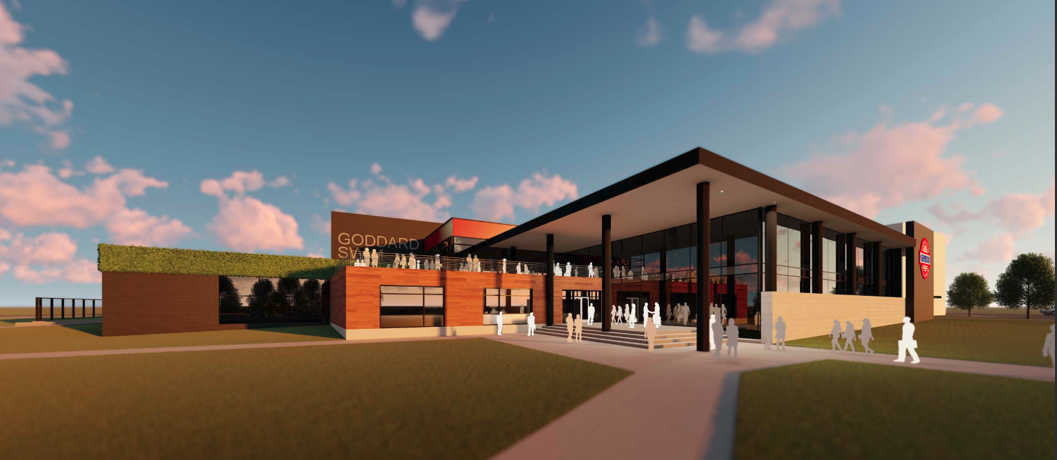 Goddard Aquatic Rendering'