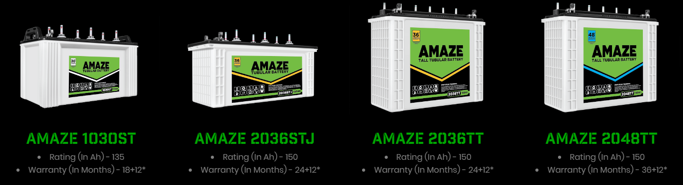 Amaze Batteries'