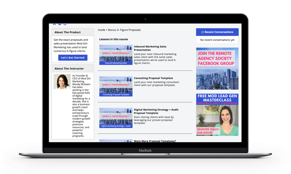 Remote Agency Society by Mod Girl Marketing'