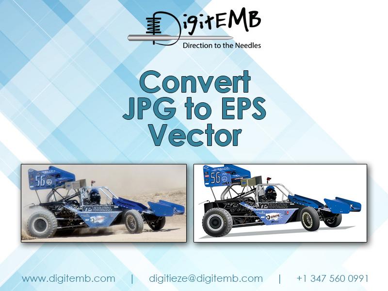 Convert JPG to EPS Vector'