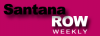 Logo for santana row weekly'