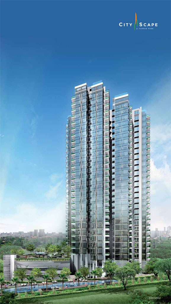 Cityscape Farrer Park Building View'