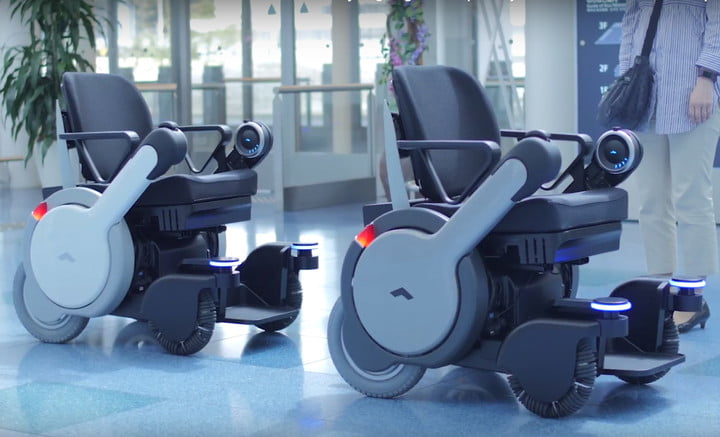 Self driving wheelchair'