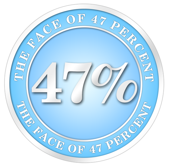 THE FACE OF 47 PERCENT'