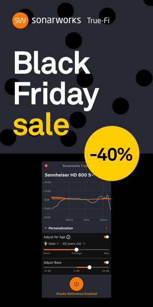 Black Friday - Sonarworks'