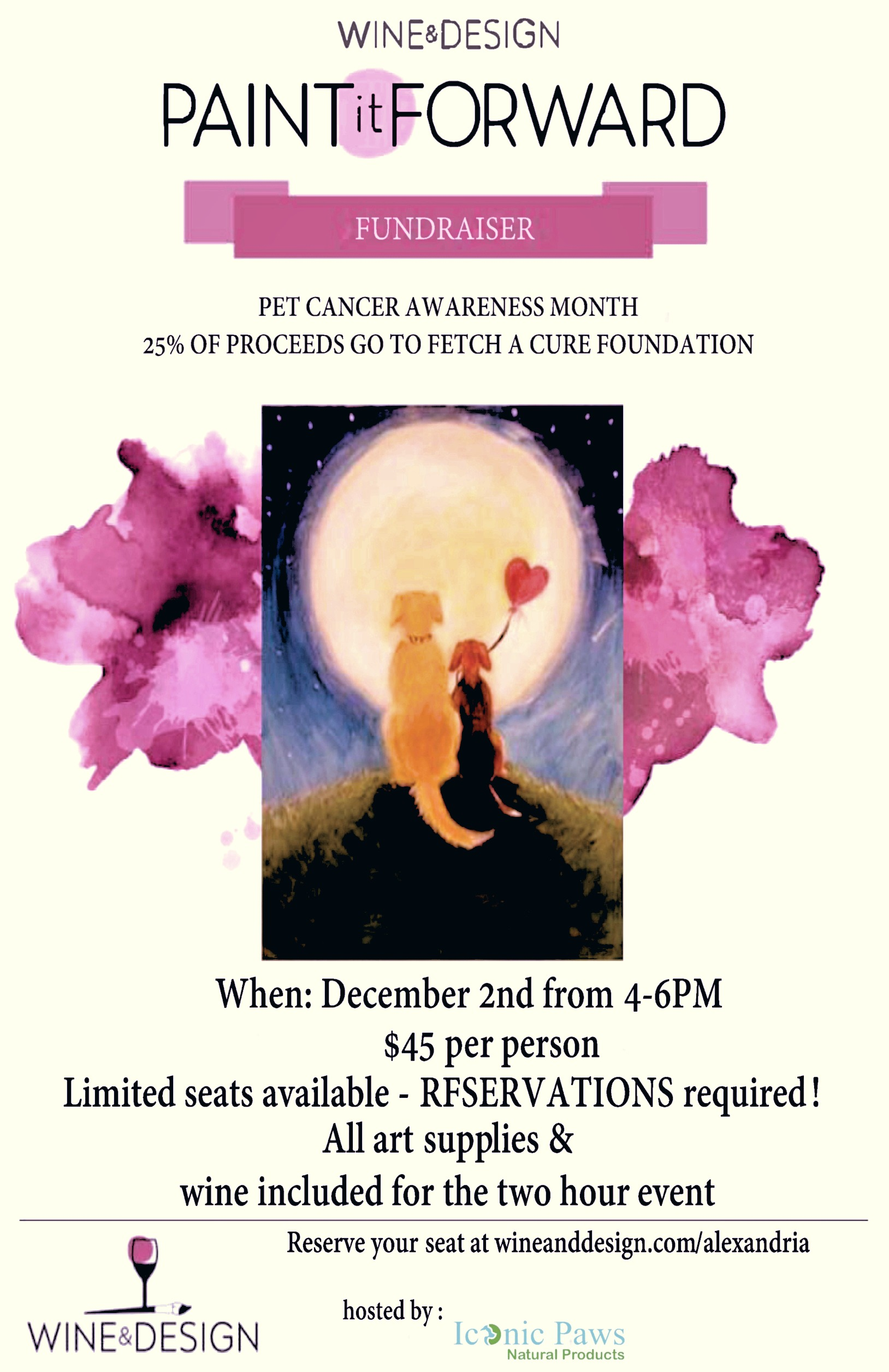 Iconic Paws Natural Products Supports Pet Cancer Awareness