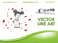 Vector Line Art Logo