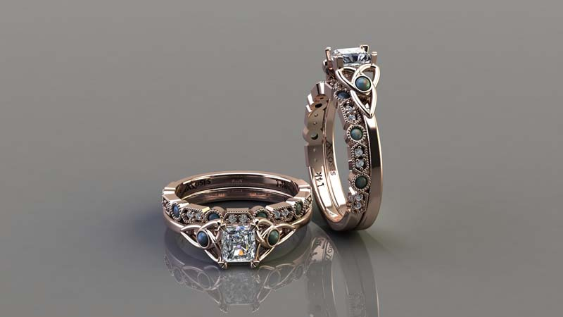 Custom Made Wedding Bands'