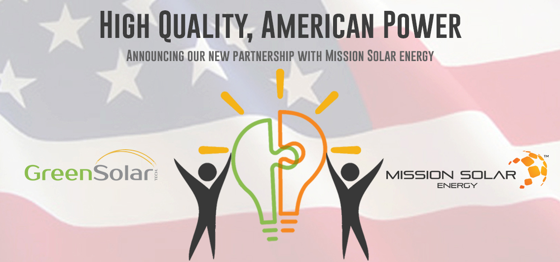 Green Solar Technologies Partners with Mission Solar'