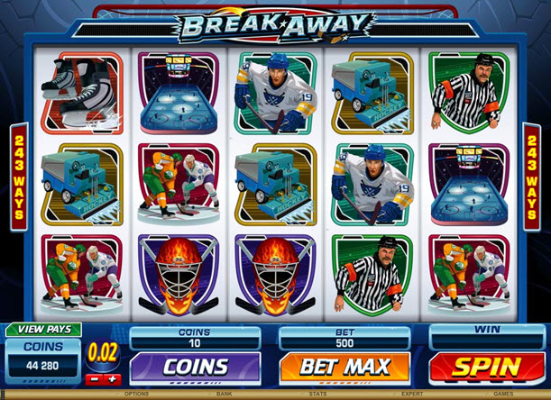 Break Away video slot'