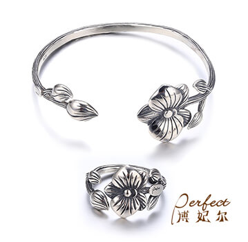 PERFECT DESIGN JEWELRY Launches Cranes-bill Flower Jewelry S