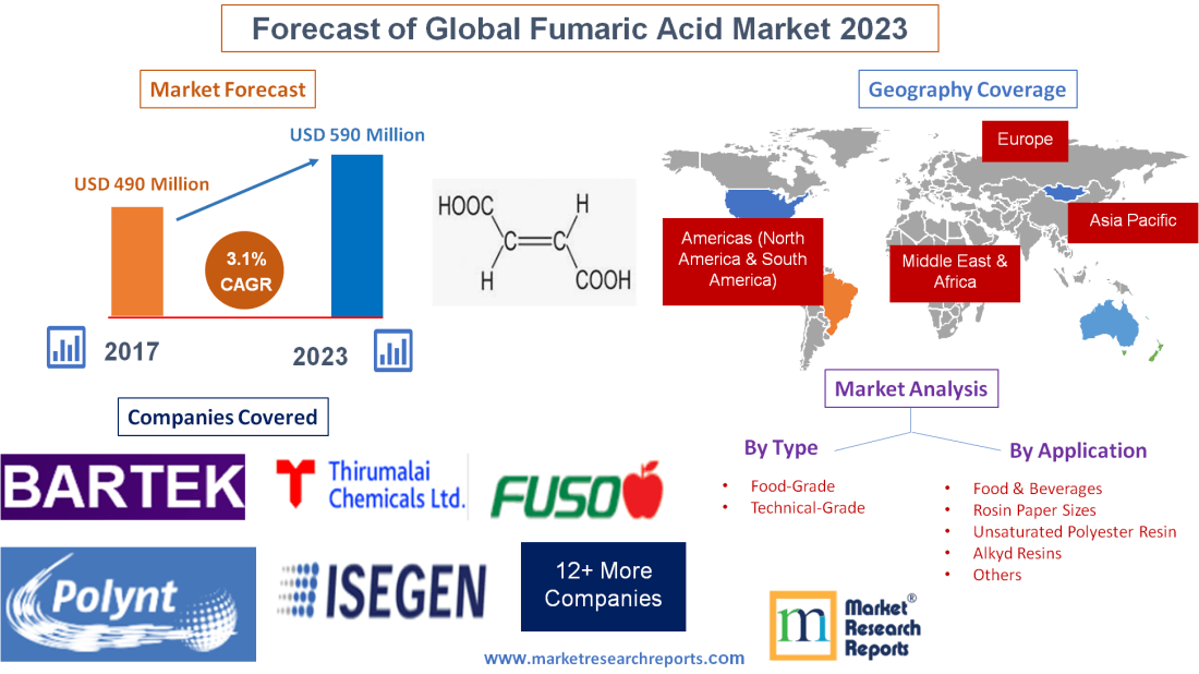 Forecast of Global Fumaric Acid Market 2023'