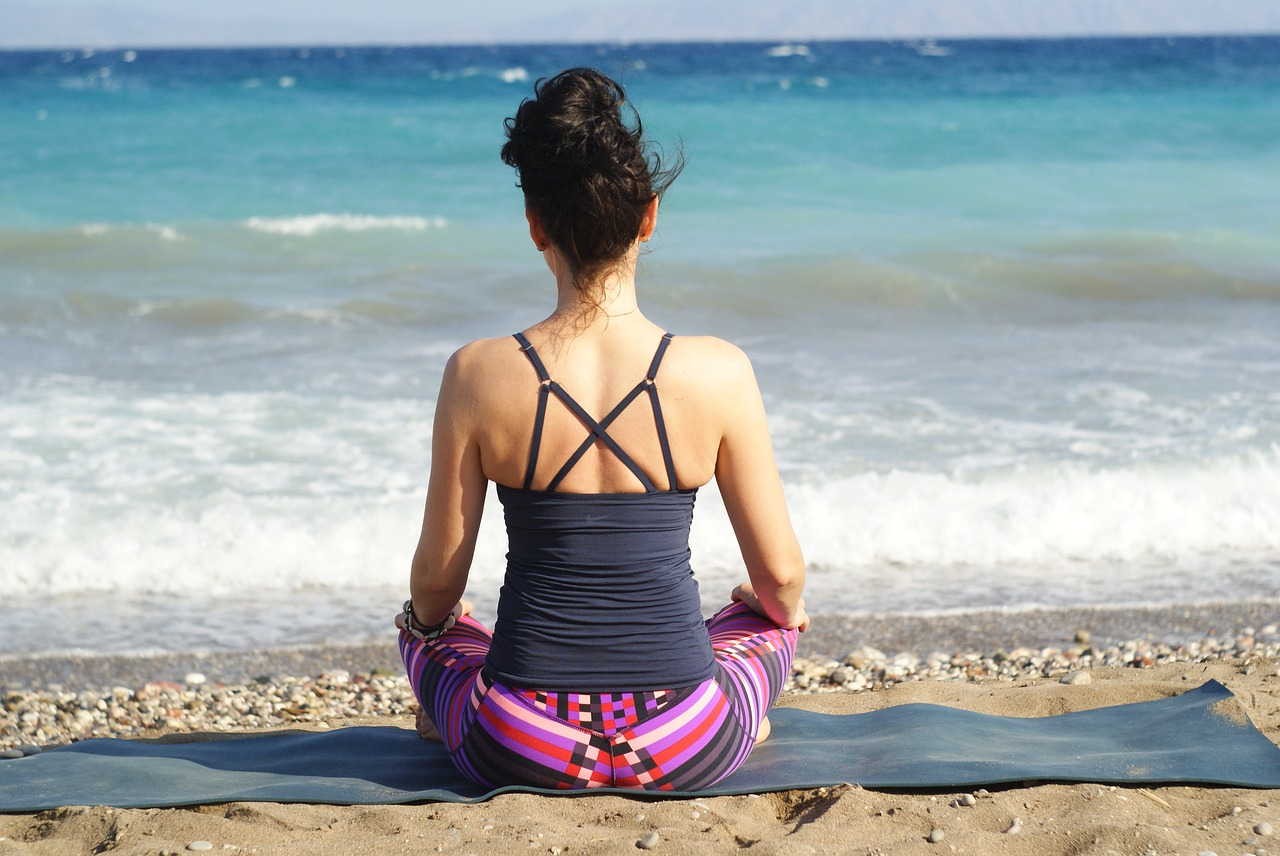 Miami Beach yoga'