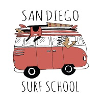 San Diego Surf School Logo