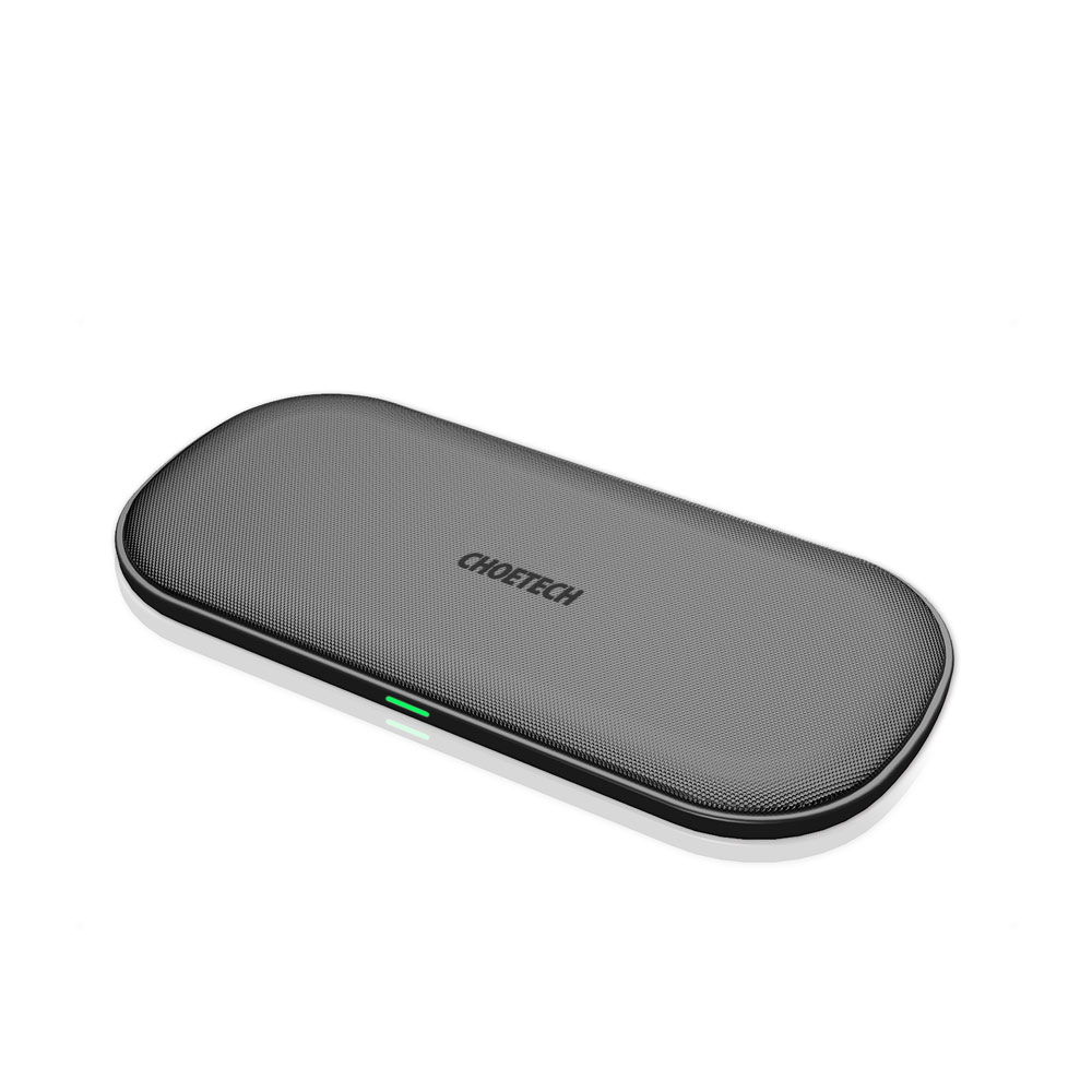 CHOETECH PowerDual 5 Coils Fast Wireless Charger Pad
