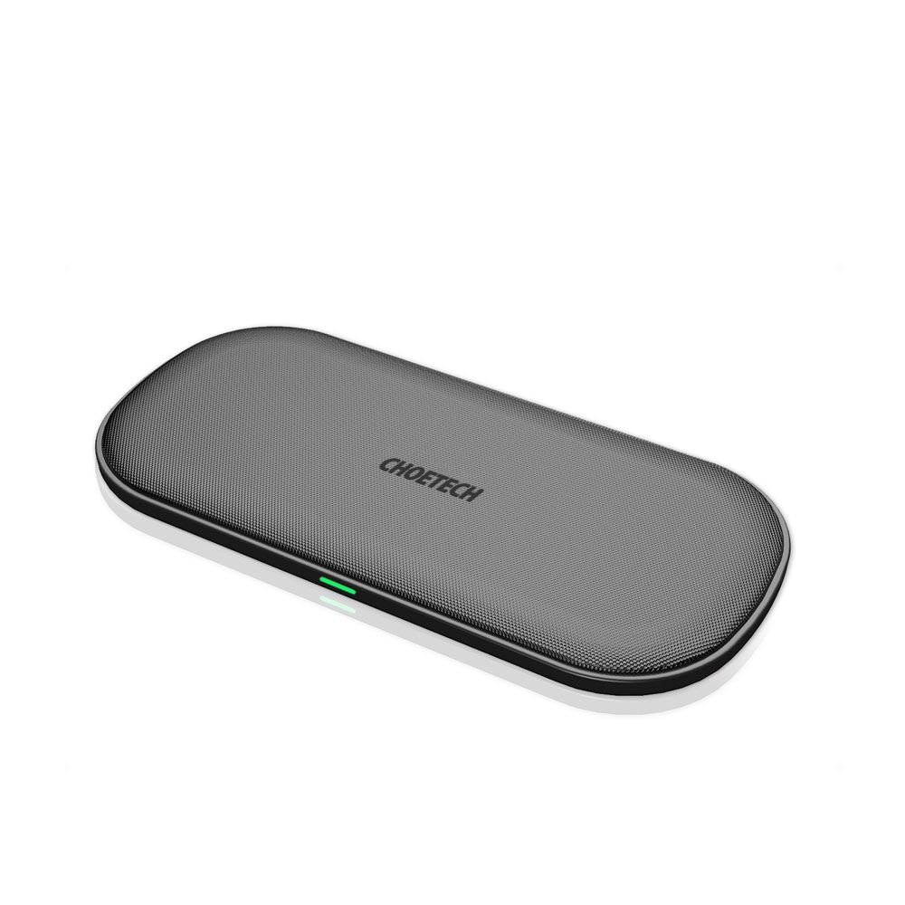 CHOETECH PowerDual 5 Coils Fast Wireless Charger Pad'