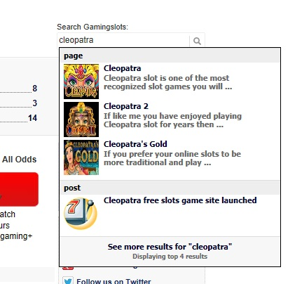 Gamingslots search'