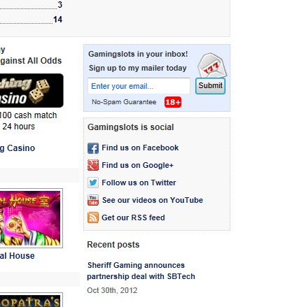 Gamingslots social'
