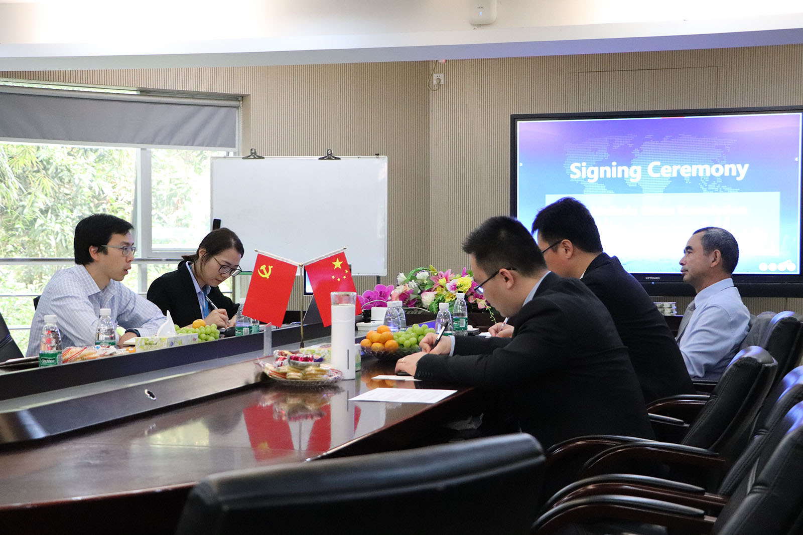 Foundation representative spoke to Wondfo