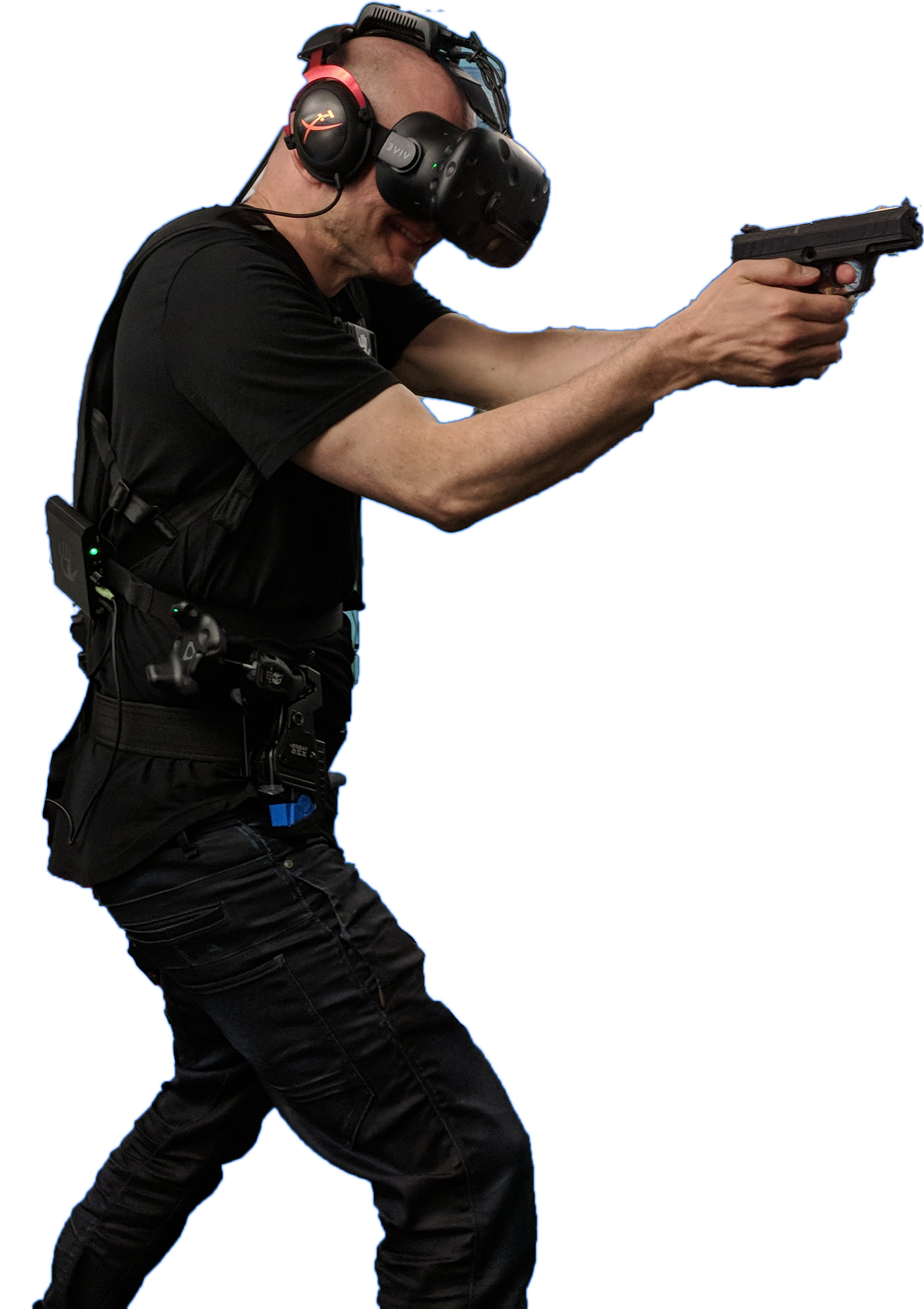Police officer training with Apex Officer.