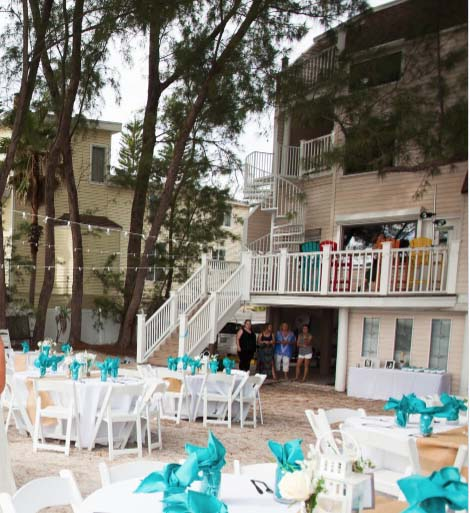 Beach House Wedding Reception'